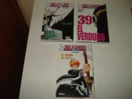 C56 (7) / Lot 3 Mangas NEUF -  Bleach N° 1  + N° 39 Et N° 40 - Mangas [french Edition]