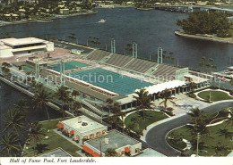 72105157 Fort_Lauderdale Fliegeraufnahme Hall Of Fame Pool - Sonstige & Ohne Zuordnung