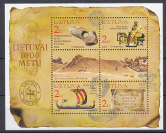 LITHUANIA 2002 Millennium MNH(**) Mi Bl 25 #Lt1028 - Lithuania