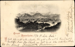 CPA Rosenheim Oberbayern, Panorama - Other & Unclassified