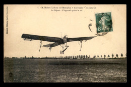 AVIATION - HUBERT LATHAM SUR MONOPLAN ANTOINETTE - ....-1914: Precursors