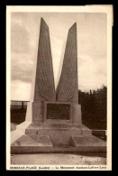 AVIATION - MIMIZAN-PLAGE - MONUMENT ASSOLANT- LEFEVRE -LOTTI - AVION "OISEAU CANARI" - Flieger