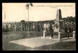 AVIATION - PETIT-CROIX - INAUGURATION DU MONUMENT DE PEGOUD - Aviatori