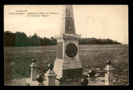 AVIATION - PETIT-CROIX - MONUMENT DE PEGOUD - Aviadores