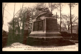 AVIATION - LE CROTOY - MONUMENT DES FRERES CAUDRON - Aviateurs