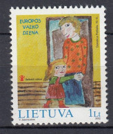 LITHUANIA 2002 Children Day MNH(**) Mi 806 #Lt1030 - Lithuania