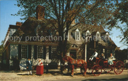 72091601 Williamsburg_Virginia Raleigh Tavern Pferdekutsche  - Andere & Zonder Classificatie