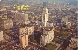 72091432 Los_Angeles_California Fliegeraufnahme Civic Center  - Sonstige & Ohne Zuordnung