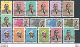 1961 Congo Indipendenza 15v. MNH Yvert N. 430/444 - Autres & Non Classés