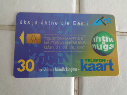 Estonia Overprint Phonecard - Estonia