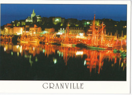 Granville - Le Port De Pêche Et La Haute-Ville - Granville