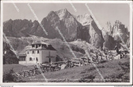 Be728 Cartolina Rifugio Ciampedie Presso Il Catinaccio Torri Di Vajolet Trento - Trento