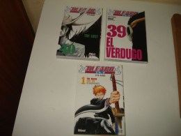 C56 (9) / Lot 3 Mangas NEUF -  Bleach N° 1  + N° 39 Et N° 40 - Mangas [french Edition]