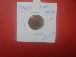 3eme REICH 1 Pfennig 1938 "A" (A.4) - 1 Reichspfennig