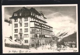 AK Davos, Sanatorium Albula Im Schnee  - Davos