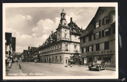 AK Geislingen, Teilansicht Mit Dem Alten Rathaus  - Geislingen