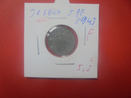 3eme REICH 5 Pfennig 1943 "F" (A.4) - 5 Reichspfennig