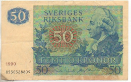 SVERIGES RIKSBANK  50 Femtio Kronor - Schweden