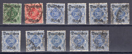 Repubblica Di Weimar (1920) - Insieme Di Segnatasse Ø - Dienstzegels