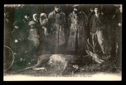 CHASSE - CHASSE A COURRE - SILLE-LE-GUILLAUME - LE CERF MORT - Hunting