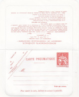 PARIS Carte Lettre Pneumatique CHAPLAIN à 8,40 F  Neuf  N°Y&T 2623 - Pneumatic Post