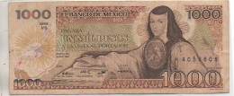 EL BANCO De MEXICO  1000 Pesos (1984) - México