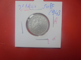3eme REICH 50 Pfennig 1943 "A" (A.4) - 50 Reichspfennig