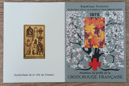 Carnet 2024 - YT N°1860, 1861 - CROIX ROUGE - 1975 - Neuf - Croce Rossa