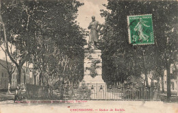 FRANCE - Carcassonne - Statue De Barbès  - Carte Postale Ancienne - Carcassonne