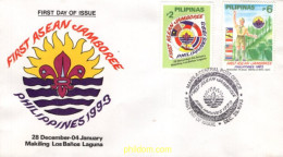 730635 MNH FILIPINAS 1993 PRIMER JAMBOREE ASIATICO - Filipinas