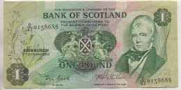 BANK Of SCOTLAND  One Pound (1983) - 1 Pond