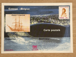 Cod 019/98 Centenar BELGICA VAN RYSSELBERGHE - Polarforscher & Promis