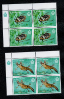 San Marino 2024 -Europa - Fauna E Flora Acquatiche 2v In Quartina Complete Set ** MNH - Unused Stamps