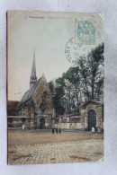 Cpa 1917, Maintenon, église Saint Nicolas, Eure Et Loir 28 - Maintenon