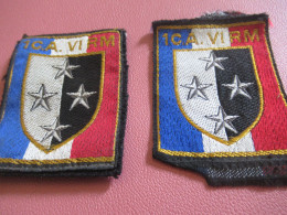 2 Insignes Militaires Tissus Différents/ Armée De Terre/ 1C.A.VIRM/avec 4 étoiles// Fin XXéme                    ET708 - Aviazione