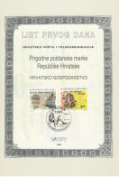 CROATIA First Day Panes 405-406 - Unclassified