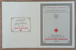 FRANCE - Carnet CROIX ROUGE YT N°2006 - 1957 - Neuf - Croix Rouge