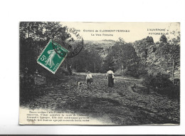 CPA  DPT 63 ENVIRONS DE CLERMONT FERRAND, , LA VOIE ROMAINE En 1916! - Clermont Ferrand