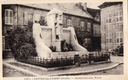 38332-ZE-25-BAUME-les-DAMES-Monument Aux Morts - Baume Les Dames