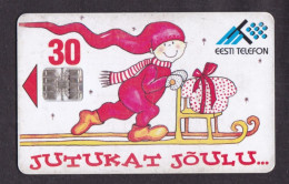 1998 Estonia 30 Tariff Units Telephone Card - Estonia