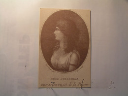 Célébrités > Femmes Célèbres - Rose Josephine Bonaparte, Née De La Pagerie - Famous Ladies