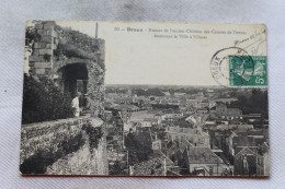 N696, Cpa 1909, Dreux, Ruines De L'ancien Château Des Comtes De Dreux, Eure Et Loir 28 - Dreux