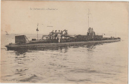 Le Submersible " Prairial"  - (G.2708) - Warships