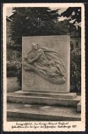 AK Berggiesshübel, Gedenkstein Für Die Opfer Der Hochwasserkatastrophe 1927  - Autres & Non Classés