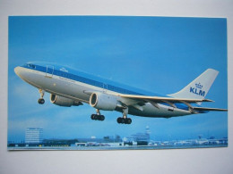 Avion / Airplane / KLM / Airbus A310 / Airline Issue / Size; 12,5X20cm - 1946-....: Moderne