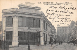 P-24-Mi-Is-1817 : VINCENNES. AVENUE DU CHATEAU ET POSTE - Vincennes