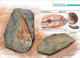 2024-04 - CENTRAL AFRICAN - FOSSILS                  1V  MNH** - Fossielen