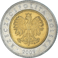 Monnaie, Pologne, 5 Zlotych, 2009 - Polen