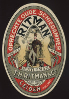 ETIQUETTES -  RITMAN & CO - DISTILLATEURS LEIDEN, HOLLAND - Altri & Non Classificati