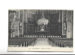 CPA  DPT 68 DANNEMARIE, INTERIEUR DE L EGLISE En 1919! - Dannemarie